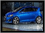 Niebieski, Chevrolet Aveo RS