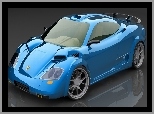 Prototyp, Niebieskie, Ferrari