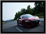 Honda NSX, Droga