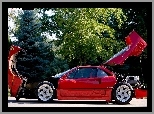 Pokrywa, Bagażnika, Ferrari F 40, Silnika