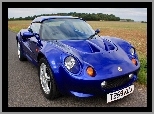 Pole, Lotus Elise, Droga, Niebieski