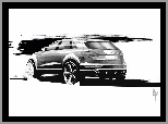 Projekt, Audi Q5, Rysunek