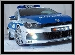 Radiowóz, Policyjny, VW Scirocco