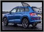 Niebieska, Skoda Kodiaq, RS