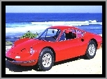 Wybrzeże, Ferrari Dino, Plaża