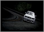Zakręt, Białe, BMW M3 E46