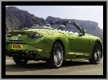 Speed, GT, Kabriolet, Zielony, Bentley Continental