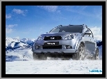 Zima, 4x4, Daihatsu Terios, Śnieg