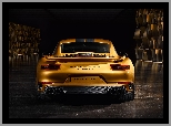 Tył, Złote, Porsche 911 Turbo S Exclusive Series